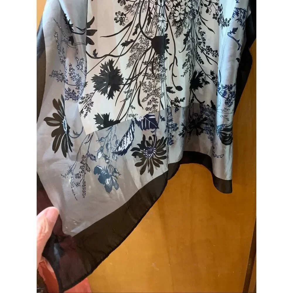 Black Gray Kimono #casual wear #all seasons #kimono
